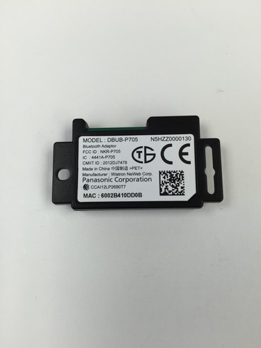 Panasonic bluetooth adaptor - panasonic,