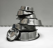 CIOTOLE IN ACCIAIO per cani e