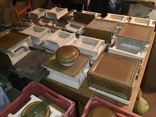 Stufa maiolica smontata - di,