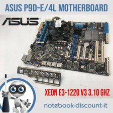 ASUS MOTHERBOARD P9D-E/4L ATX Intel C224 LGA1150 DDR3 + XEON E3-1220 V3 3.10 GHZ