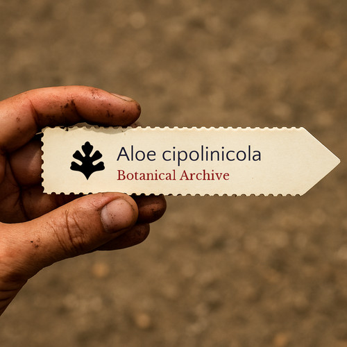 Aloe cipolinicola cipolin - aloe, |