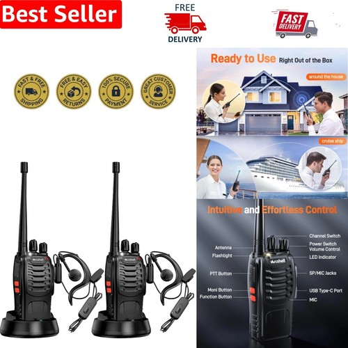 Walkie talkie 16 canali - talkie,