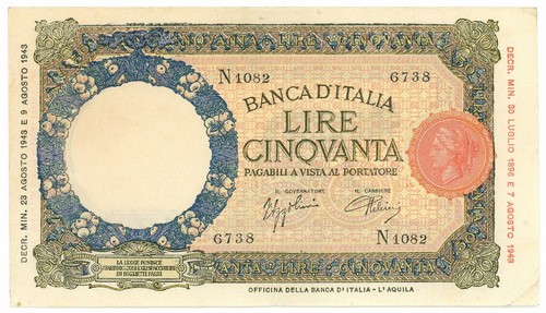 Lire capranesi lupa - 50,