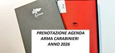 AGENDA ARMA DEI CARABINIERI 2026 "PRENOTAZIONE" (SPEDIZIONE BRT EXPRESS)