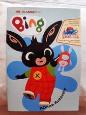 Lotto 2 riviste magazine Bing con adesivi, disegni, e giochi