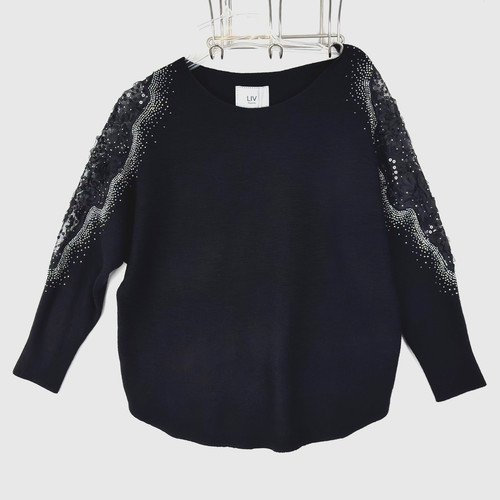 Maglia liv milano - milano, nera