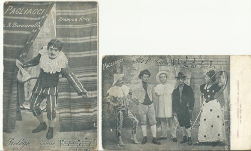 Opera lirica pagliacci 2 - pagliacci.,