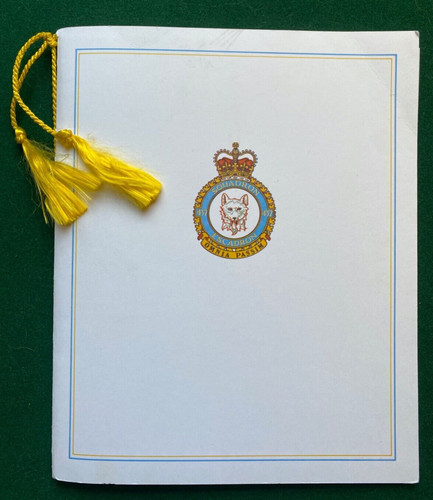Antique royal air flight menu - flight,