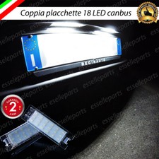 PLACCHETTE A LED LUCI TARGA 18