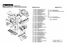 Makita 152362-3-1838 - Targa