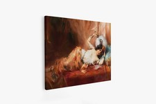 Quadro vintage, odalisco