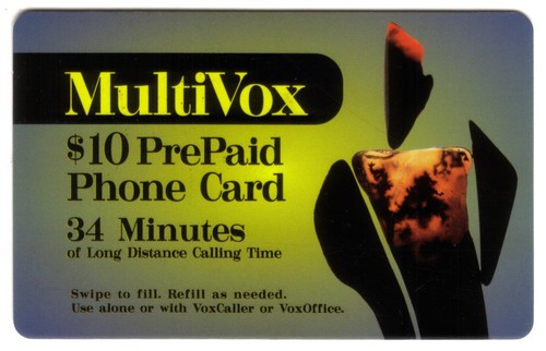 Carta telefonica multivox - telefonica,