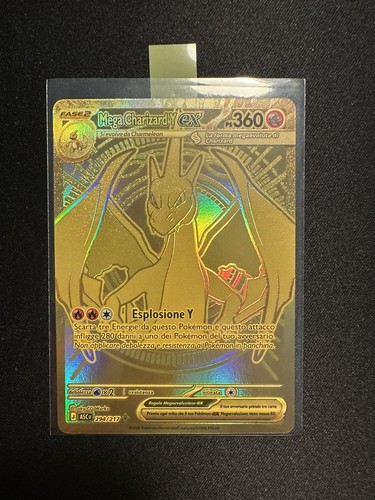 Mega charizard gold - mega,