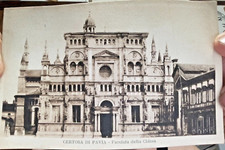 4 cart. CERTOSA DI PAVIA 1910 c.-vg 1936-1963 Chiesa di S.Michele del 1900-986
