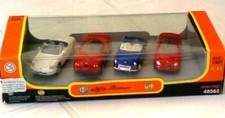 - Alfa Romeo Spider (1989 + 1996) MG B 1967 + MG F 1996 (4 car models) 1:43