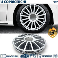 4 Copricerchi per Citroen C4 Picasso 1 - Grand 15'' Pollici Coppette Silver 16 R