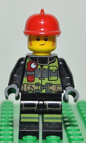 Lego town fire vigile - town, del