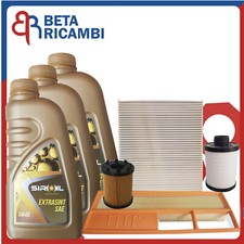 Kit Tagliando Fiat Panda 1.3 D Multijet Fiat 500 1.3 MJT IMP. PURFLUX +Olio 5W40