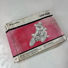 Honda Crf 450 2002 Manuale
