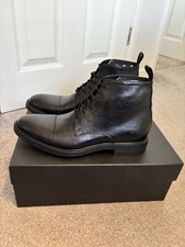 Stivali Jarman Paul Smith Premium in pelle nera UK 7,5