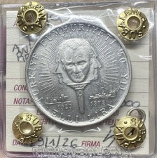 MONETA TURCHIA ANNIVERSARIO
