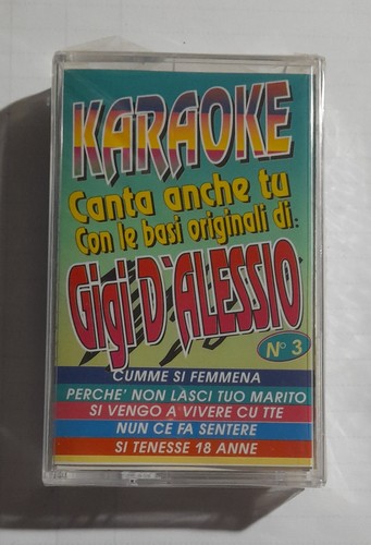 Musicassetta gigi alessio - musicassetta, d'alessio