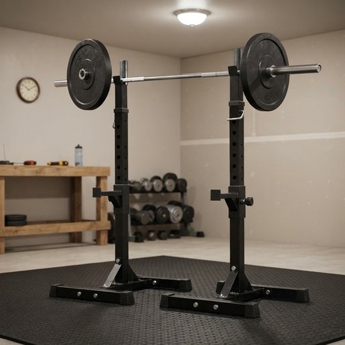 Squat rack regolabile compatto - regolabile,
