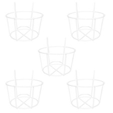  5 Pcs Portafiori Ferro Vasi