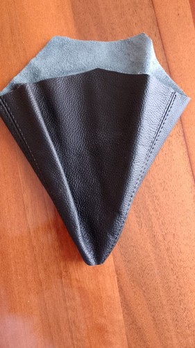 Cuffia pelle nera per - cuffia,