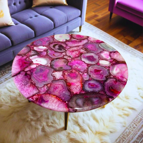 Tavolo pranzo agata rosa - pranzo,