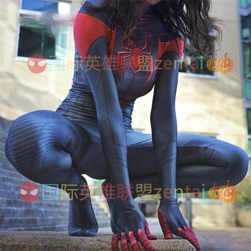 Costume lady spiderman miles - costume,