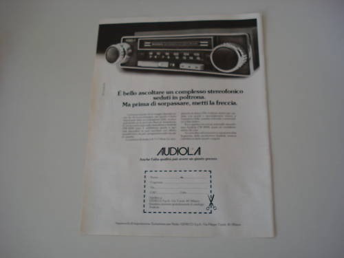 Advertising pubblicità 1976 - advertising,
