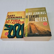 (Gary Jennings) La furia dell'azteco + Il sangue dell'atzeco   Rizzoli 2 vol.