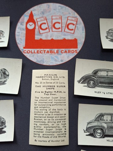 Maxilin motor cars - cars, 1951