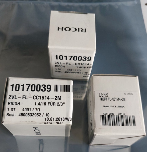Ricoh cc1614 obiettivo - ricoh,