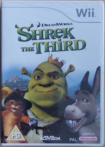 Shrek the third nintendo wii - shrek, (nintendo