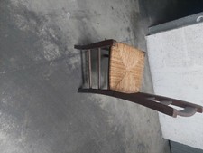 12 sedie in legno ciliegio seduta in paglia casa pizzeria ristorante Paesan