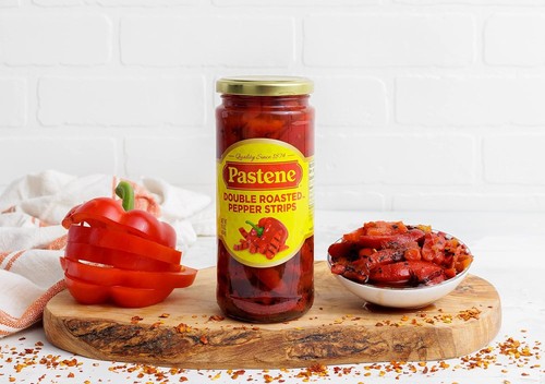 Pastene strisce pepe rosso - strisce,