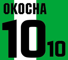 Maglia nigeria okocha nameset - maglia,
