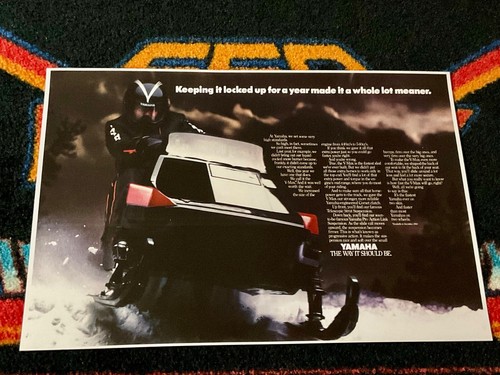 Poster motoslitta yamaha - 🏁,