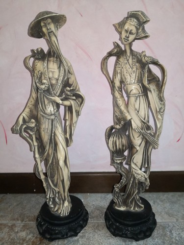 Statuette cinesi vintage - statuette, in