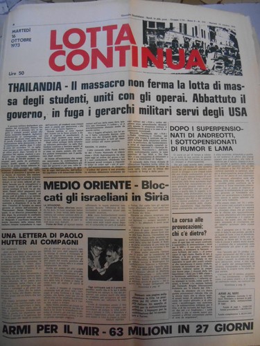 Lotta continua 1973 ottobre - lotta,