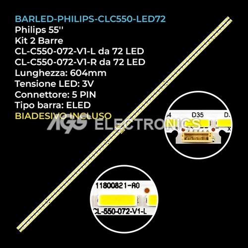 Kit barre strip led tv - strip,