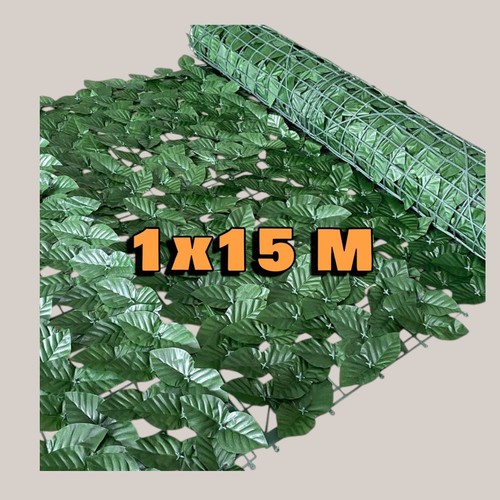 Rete siepe artificiale 1x15m - siepe,