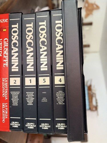 Cofanetti opera toscanini - cofanetti,
