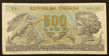 500 lire 1970 - 23/02/1970, bb