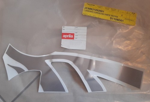 Aprilia adesivo coperchio - coperchio, dx
