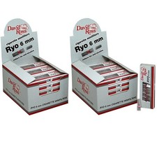 480 Microbocchini David Ross Ryo 6 mm  48 astucci 2 Box riutilizzabili