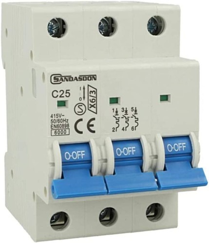 Interruttore magnetotermico - , 3p