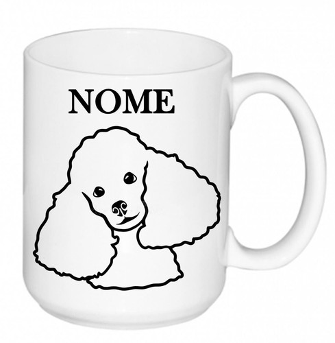 Tazza mug barboncino nome - mug,